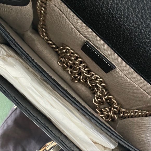 Gucci black interlocking leather handbag - Picture 3 of 3